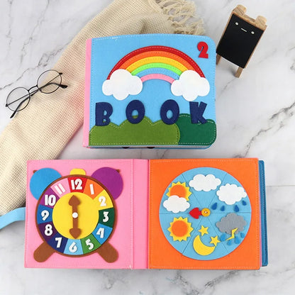 Montessori Deluxe Quiet Book