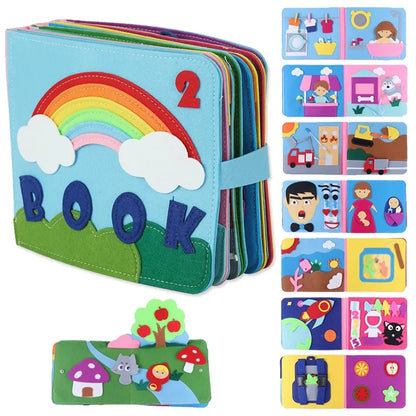 Montessori Deluxe Quiet Book