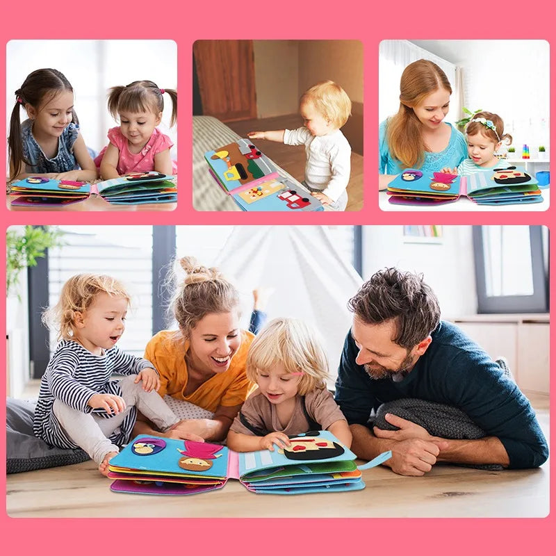 Montessori Deluxe Quiet Book
