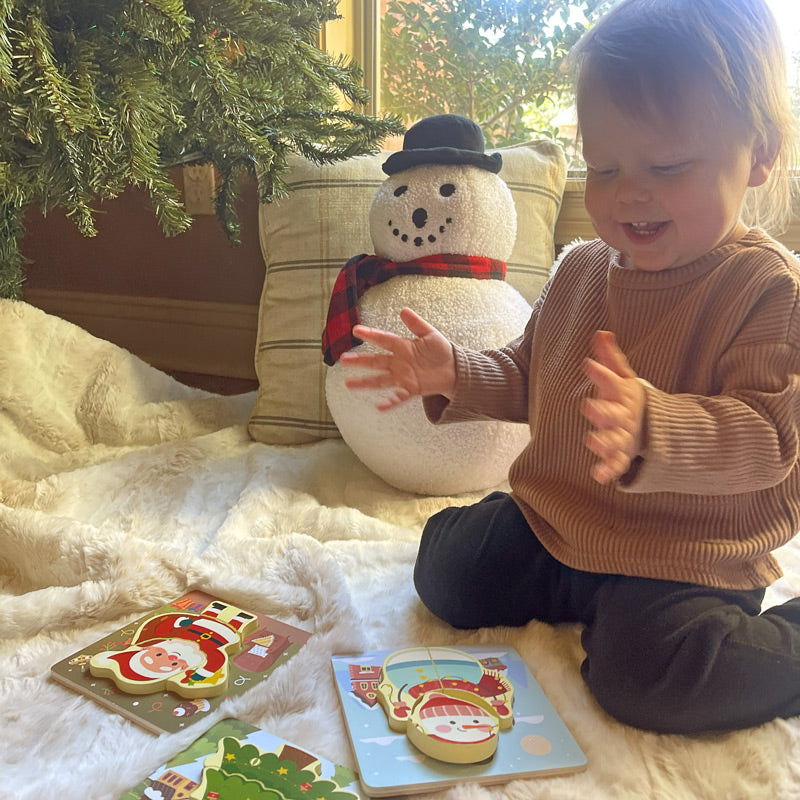 Montessori Toddler Xmas Puzzles