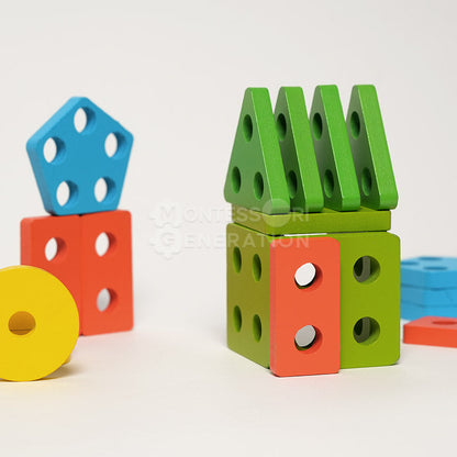 Montessori Building Blocks