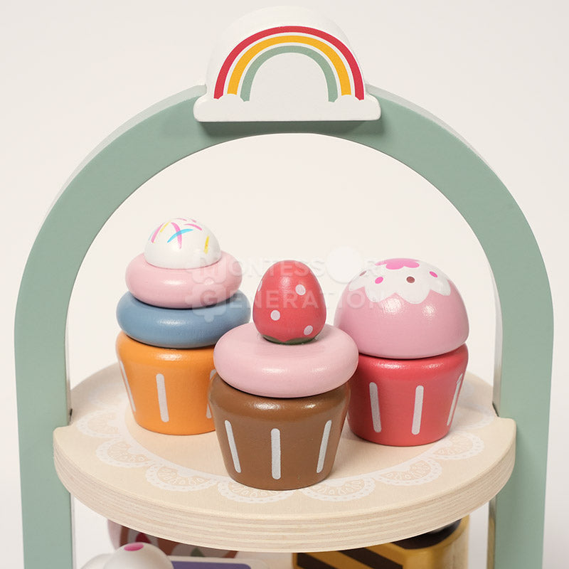 Montessori Cupcake Stacker