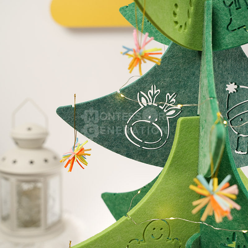 Montessori DIY Christmas Tree