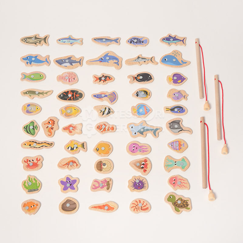 Montessori Fishing Game