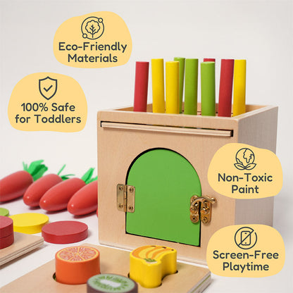 Montessori 6-in-1 Sorting Tool