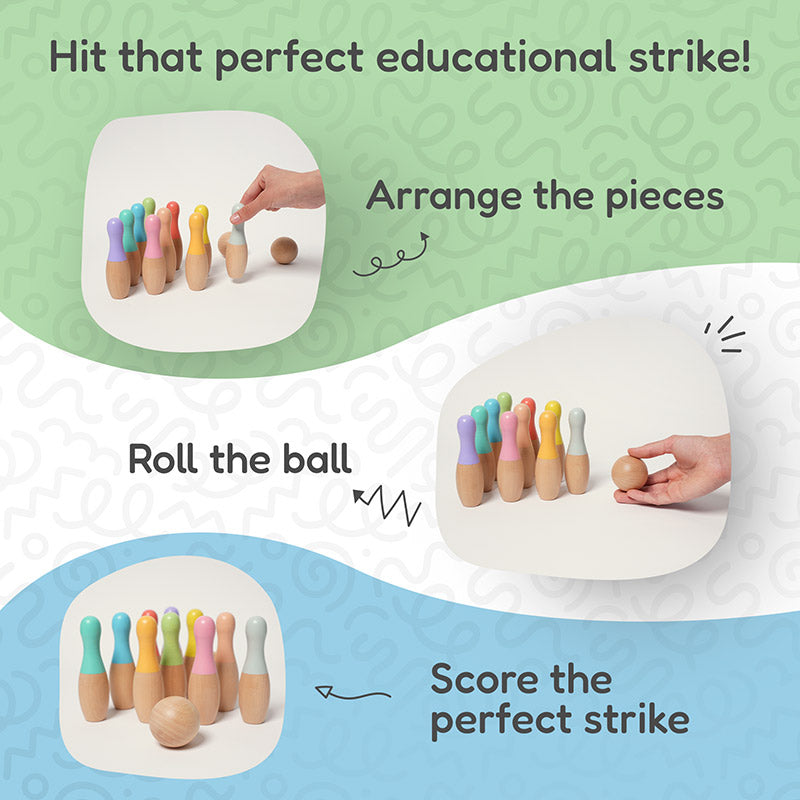 Montessori Bowling Set