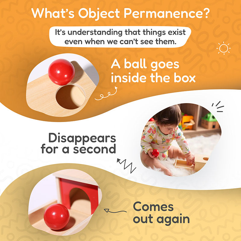 Montessori Object Permanence Box