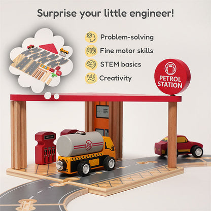 Montessori Track Builder Kit