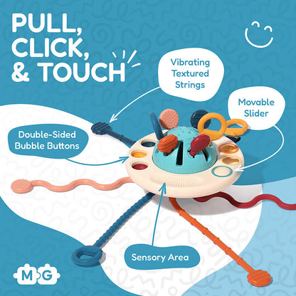 Montessori Silicone Pulling Toy