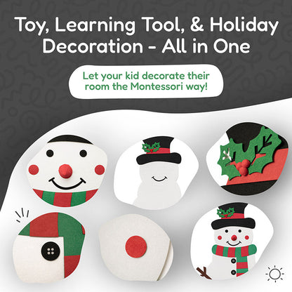 Montessori Snowman