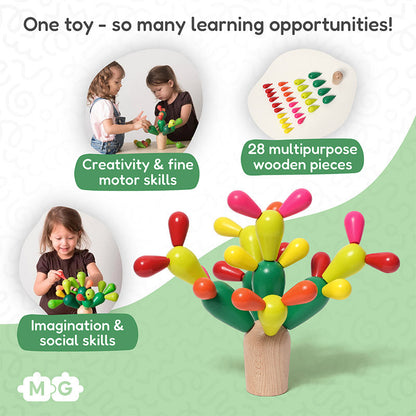 Montessori Stacking Cactus