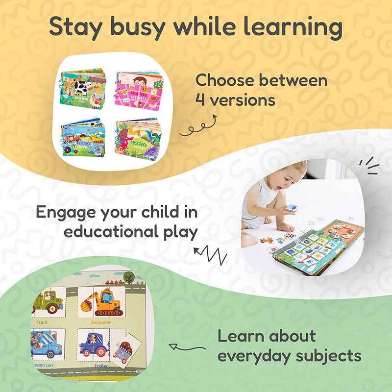 Montessori Sticker Busy Book