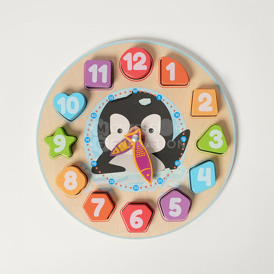 Montessori Penguin's Clock