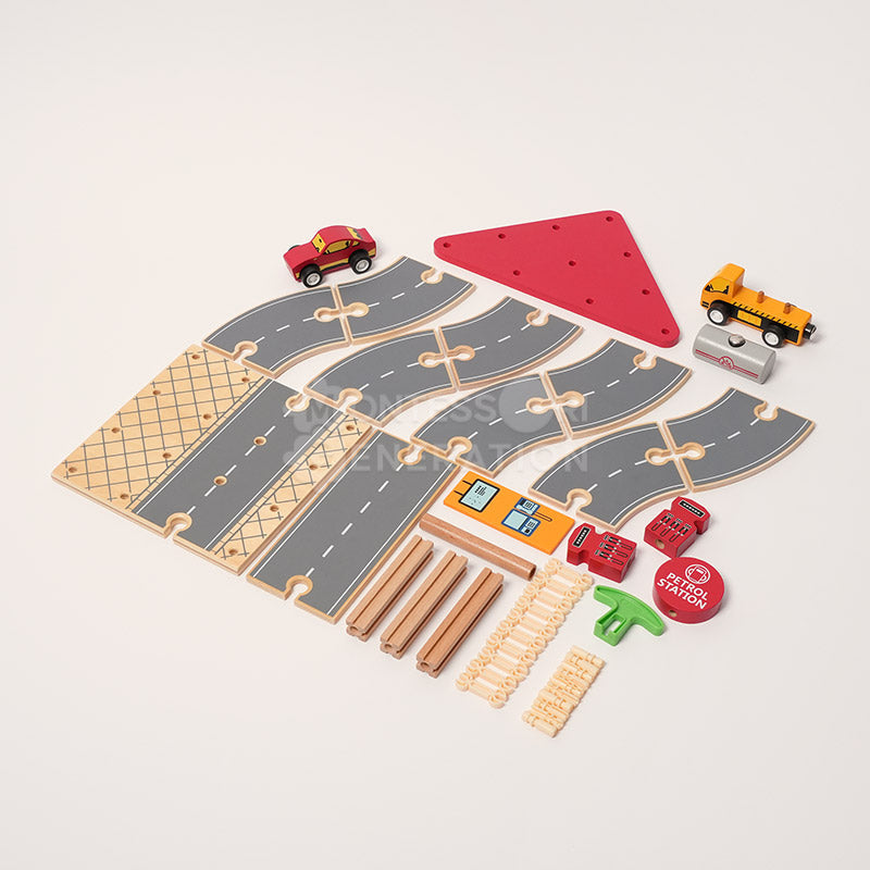 Montessori Track Builder Kit