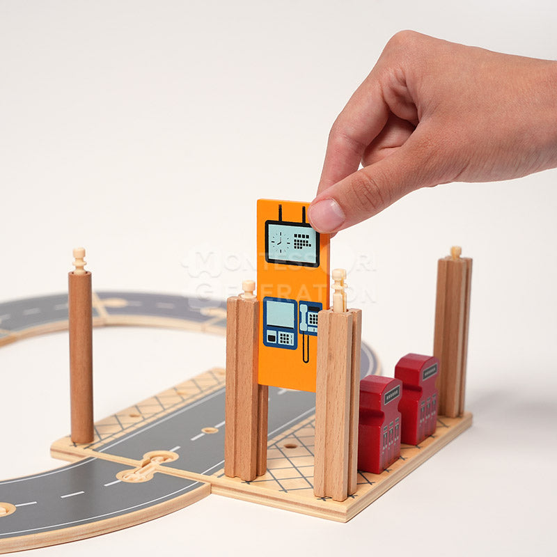 Montessori Track Builder Kit