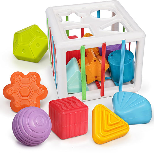Montessori Fine Motor Shape Blocks