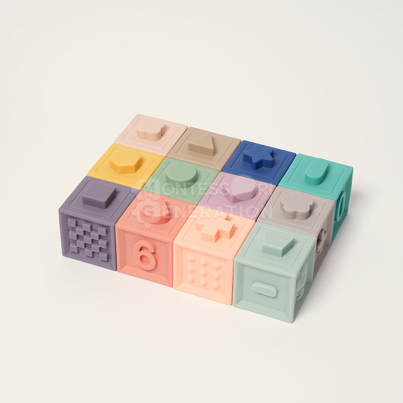 Montessori Squeaky Block Set