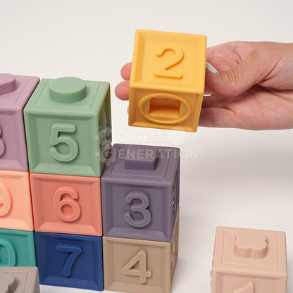 Montessori Squeaky Block Set