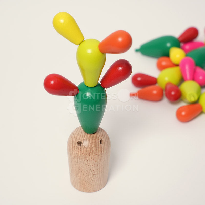 Montessori Stacking Cactus