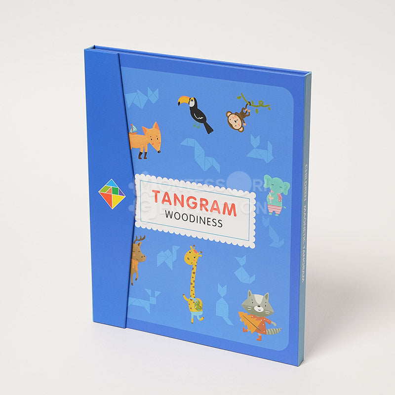 Montessori Magnetic Tangram Book