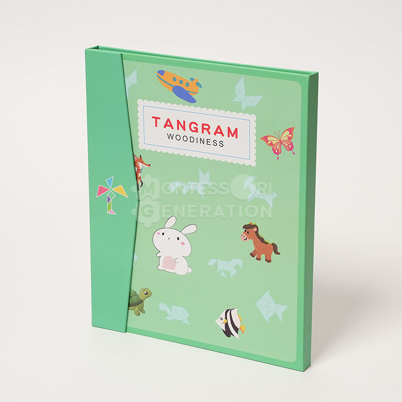 Montessori Magnetic Tangram Book