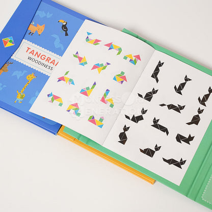 Montessori Magnetic Tangram Book