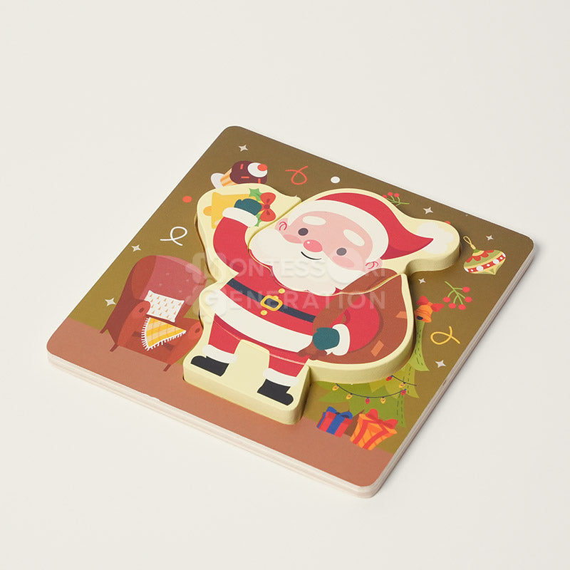 Montessori Toddler Xmas Puzzles