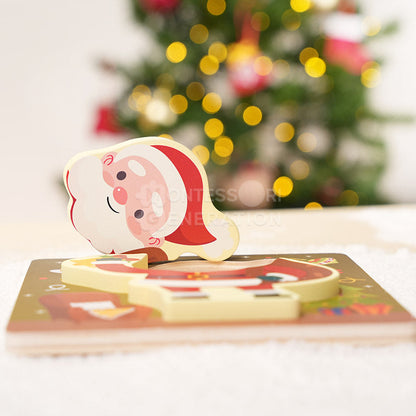 Montessori Toddler Xmas Puzzles