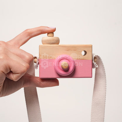 Montessori Wooden Camera