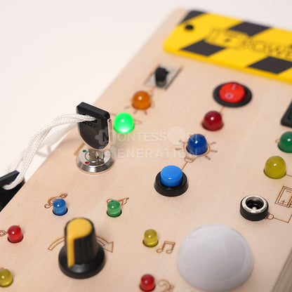 Montessori Wooden Switch Board