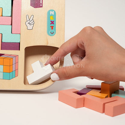 Montessori Wooden Tetris