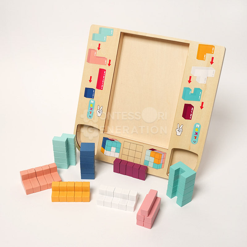 Montessori Wooden Tetris