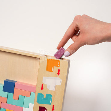 Montessori Wooden Tetris