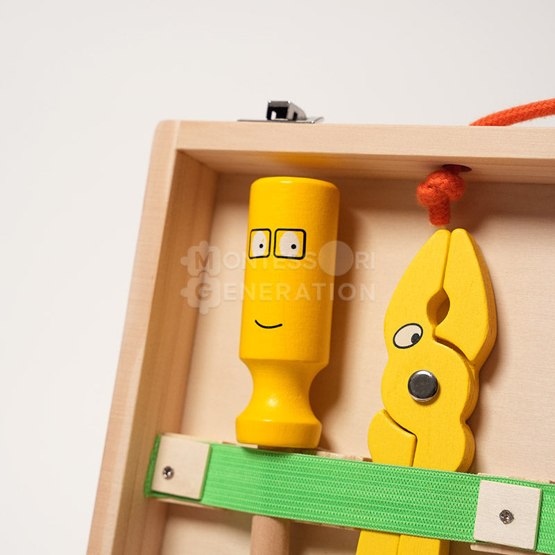 Montessori Wooden ToolBox