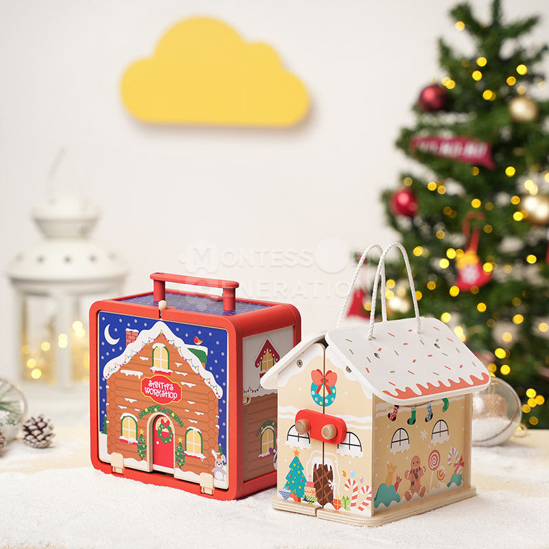 Montessori Xmas Dollhouse