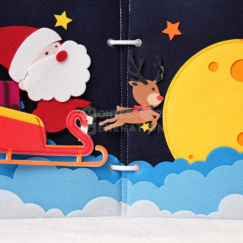 Montessori Xmas Journey Book